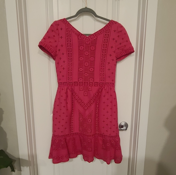 Valentino Dresses & Skirts - Authentic Valentino pink dress with geometric design